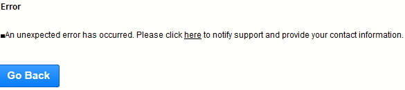 Netsuite tips and tricks unexpected error