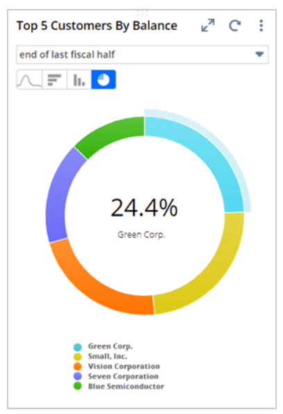 NetSuite Dashboard Report Snapshot